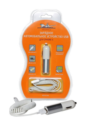 Автомобильное зарядное устройство AirLine ACH-UI-06
