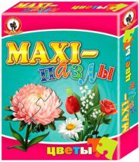 Пазл Русский стиль Пазлы Мaxi. Цветы